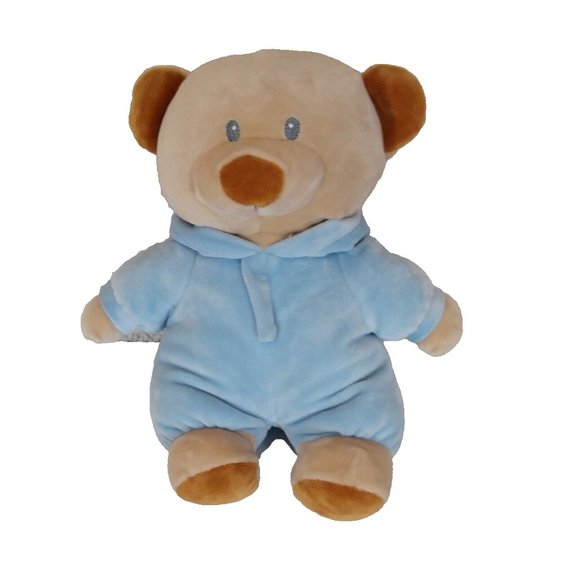 TY PLUFFIES Teddy Bear 10" Plush Stuffed Animal 2021 Handmade in China - Picture 7 of 10